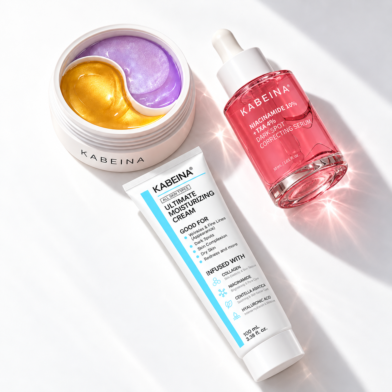 Skincare product collection